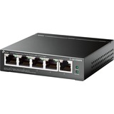 TP-Link TL-SG105MPE switch L2 Gigabit Ethernet (10/100/1000) Energía sobre Ethernet (PoE) Negro, Interruptor/Conmutador negro, L2, Gigabit Ethernet (10/100/1000), Energía sobre Ethernet (PoE)
