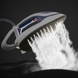 Tefal Pro Express Ultimate II GV9720 1,2 L Durilium Airglide Autoclean Ultra Thin soleplate Azul, Blanco, Estación de planchado a vapor azul/blanco, 590 g/min, Durilium Airglide Autoclean Ultra Thin soleplate, 8 bar, 1,2 L, 170 g/min, Azul, Blanco