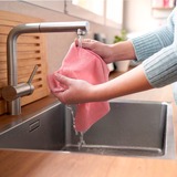 Vileda Paño multiusos Actifibre Soft, juego de 2, Limpiapolvo rosa