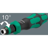 Wera Kraftform Kompakt 838 RA-R M Set 1, con función de trinquete, Conjuntos de bits negro/Verde
