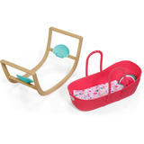 ZAPF Creation BABY born 3 in 1 Pinplay Bassinet, Muebles de muñecas BABY born 3 in 1 Pinplay Bassinet, Cama/cuna para muñecas, 3 año(s)
