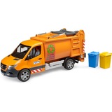 bruder MB Sprinter vehículo municipal de recogida de basura, Automóvil de construcción 