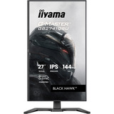 iiyama G-MASTER GB2741QSU-B1 pantalla para PC 68,6 cm (27") 2560 x 1440 Pixeles 4K Ultra HD LED Negro, Monitor de gaming negro (mate), 68,6 cm (27"), 2560 x 1440 Pixeles, 4K Ultra HD, LED, 1 ms, Negro
