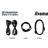 iiyama G-MASTER GB2741QSU-B1 pantalla para PC 68,6 cm (27") 2560 x 1440 Pixeles Negro, Monitor de gaming negro (mate), 68,6 cm (27"), 2560 x 1440 Pixeles, Negro