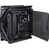 ASUS ROG HYPERION GR701 Torre Negro, Caja de torre grande negro, Torre, PC, Negro, ATX, EATX, micro ATX, Mini-ITX, Juego, Multi