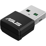 ASUS USB-AX55 Nano AX1800 WWAN 1800 Mbit/s, Adaptador Wi-Fi Alámbrico, USB, WWAN, 1800 Mbit/s