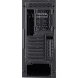 Aerocool CIPHERBKV1 Caja PC ATX Montaje Vertical GPU Frontal Mesh Negro, Cajas de torre negro, Midi Tower, PC, Negro, ATX, micro ATX, Mini-ITX, ABS, SPCC, Acero, 16 cm