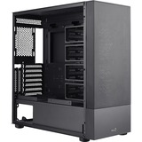 Aerocool CIPHERBKV1 Caja PC ATX Montaje Vertical GPU Frontal Mesh Negro, Cajas de torre negro, Midi Tower, PC, Negro, ATX, micro ATX, Mini-ITX, ABS, SPCC, Acero, 16 cm