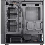 Aerocool CIPHERBKV1 Caja PC ATX Montaje Vertical GPU Frontal Mesh Negro, Cajas de torre negro, Midi Tower, PC, Negro, ATX, micro ATX, Mini-ITX, ABS, SPCC, Acero, 16 cm