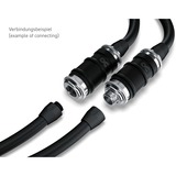 Alphacool 13883, Conexión cromado/negro (mate)