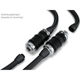 Alphacool 13883, Conexión cromado/negro (mate)