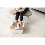 Beurer Baño de burbujas para pies FB 65, Baño para pies blanco/Madera