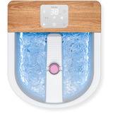 Beurer Baño de burbujas para pies FB 65, Baño para pies blanco/Madera