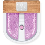 Beurer Baño de burbujas para pies FB 65, Baño para pies blanco/Madera