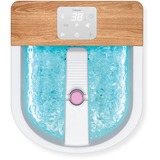 Beurer Baño de burbujas para pies FB 65, Baño para pies blanco/Madera
