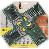 Bosch 2 607 017 071 broca Juego de brocas 21 pieza(s), Conjuntos de brocas & puntas verde, Taladro, Juego de brocas, Negro, Plata, Mini-X-Line, 21 pieza(s)