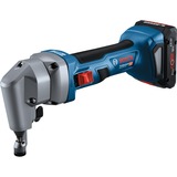 Bosch GNA 18V-16 E Cizalla eléctrica 1400 spm 700 W, Tijeras de chapa azul/Negro, Cizalla eléctrica, Sin escobillas, Negro, Azul, 1400 spm, 4 cm, 1,6 mm