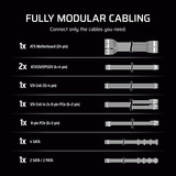 Corsair RM1000e White Reacondicionado, Fuente de alimentación de PC blanco