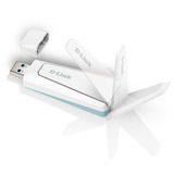 D-Link AX18U adaptador y tarjeta de red WLAN 1800 Mbit/s, Adaptador Wi-Fi blanco, Inalámbrico, USB, WLAN, 1800 Mbit/s