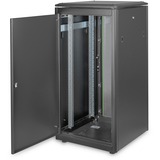 Digitus Armario de red de la serie Unique - 600 x 600 mm (an. x pr.), Armario IT negro, Rack o bastidor independiente, 800 kg, Negro