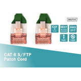 Digitus Cable de parche CAT 6 S/FTP 0,5m verde