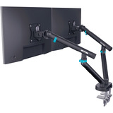 Digitus Soporte de monitor de diseño dual, 2x 35", 2x 10 kg negro