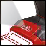 EINHELL CE-AP 18 Li-Solo, Bomba de aire rojo/Negro
