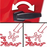 EINHELL GC-EL 3024 E 3000 W 240 kmh, Aspirador/soplador rojo/Negro, Soplador manual, 240 kmh, 650 m³/h, 40 L, 10:1, Negro, Rojo