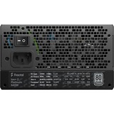 Fractal Design Ion+ 2 Platinum 660W unidad de fuente de alimentación 20+4 pin ATX ATX Negro, Fuente de alimentación de PC negro, 660 W, 100 - 240 V, 50/60 Hz, 10 A, 5 A, 110 W