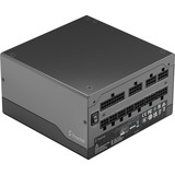 Fractal Design Ion+ 2 Platinum 660W unidad de fuente de alimentación 20+4 pin ATX ATX Negro, Fuente de alimentación de PC negro, 660 W, 100 - 240 V, 50/60 Hz, 10 A, 5 A, 110 W