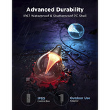 Govee Guirnaldas luminosas para exteriores con lámparas transparentes, Lichterkette 