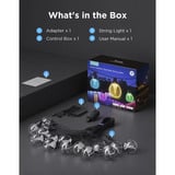 Govee Guirnaldas luminosas para exteriores con lámparas transparentes, Luces de cuerda 