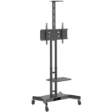 HAGOR 8209 soporte para monitor 139,7 cm (55") Negro Piso, Sistema de soporte negro, Independiente, 50 kg, 81,3 cm (32"), 139,7 cm (55"), 600 x 400 mm, Negro