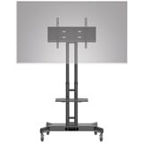 HAGOR 8209 soporte para monitor 139,7 cm (55") Negro Piso, Sistema de soporte negro, Independiente, 50 kg, 81,3 cm (32"), 139,7 cm (55"), 600 x 400 mm, Negro