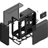 HYTE CS-HYTE-X50A-BB, Cajas de torre negro