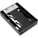 Icy Dock MB882SP-1S-3B panel bahía disco duro 8,89 cm (3.5") Panel de instalación Negro, Bastidor de instalación negro, 8,89 cm (3.5"), Panel de instalación, 2.5", Negro, Plástico, 25,4 mm