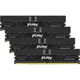 Kingston FURY FURY 64GB 6000MT/s DDR5 ECC Reg CL32 DIMM (Kits de 4) Renegade Pro XMP, Memoria RAM negro, 64 GB, 4 x 16 GB, DDR5, 288-pin DIMM, Negro