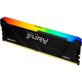 Kingston FURY FURY Beast 64GB 3200MT/s DDR4 CL16 DIMM (Kit de 2) RGB, Memoria RAM negro, 64 GB, 2 x 32 GB, DDR4, 288-pin DIMM