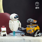 LEGO Disney WALL-E y EVE, Juegos de construcción 18 año(s), Plástico, 811 pieza(s), 889 g