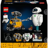 LEGO Disney WALL-E y EVE, Juegos de construcción 18 año(s), Plástico, 811 pieza(s), 889 g