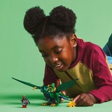LEGO Dragón Verde del Bosque de Lloyd, Juegos de construcción Juego de construcción, 6 año(s), Plástico, 128 pieza(s), 210 g