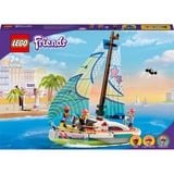 LEGO Friends Aventura Marinera de Stephanie, Juegos de construcción Juego de construcción, 7 año(s), Plástico, 304 pieza(s), 620 g