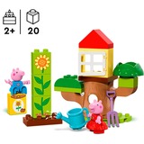 LEGO Jardín y Casa del Árbol de Peppa Pig, Juegos de construcción Juego de construcción, 2 año(s), Plástico, 20 pieza(s), 357 g