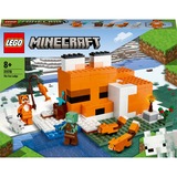 LEGO Minecraft 21178 El Refugio-Zorro, Juguete de Construcción para Niños, Juegos de construcción Juguete de Construcción para Niños, Juego de construcción, 8 año(s), Plástico, 193 pieza(s), 407 g