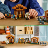 LEGO Minecraft Ataque del mago al pueblo, Juegos de construcción 