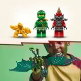 LEGO NINJAGO Dragón Verde del Bosque de Lloyd, Juegos de construcción Juego de construcción, 6 año(s), Plástico, 128 pieza(s), 210 g