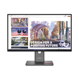 Lenovo ThinkVision P27QD-40, Monitor LED negro