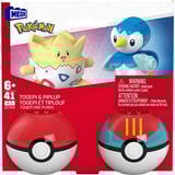 Mattel Pokémon JCT44 juguete de construcción, Juegos de construcción Juego de construcción, 6 año(s), Plástico, 41 pieza(s), 152 g