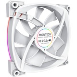 Montech AX140 PWM 140x140x25, Ventilador blanco