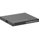 Netgear M4350-24X4V Gestionado L3 10G Ethernet (100/1000/10000) Energía sobre Ethernet (PoE) 1U Negro, Interruptor/Conmutador Gestionado, L3, 10G Ethernet (100/1000/10000), Energía sobre Ethernet (PoE), Montaje en rack, 1U